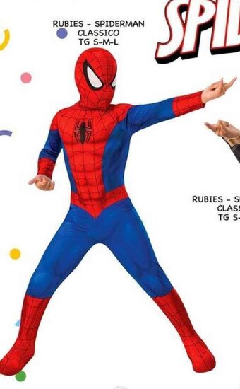 Rubies - Spiderman Classico TG S-M-L