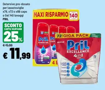 Pril detergente per lavastoviglie