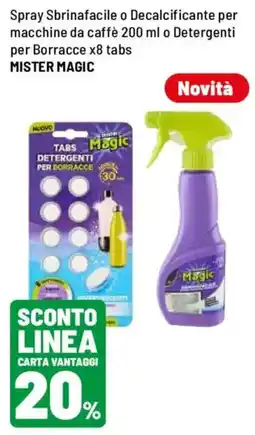 Iper La Grande Detergenti per Borracce Mister Magic offerta