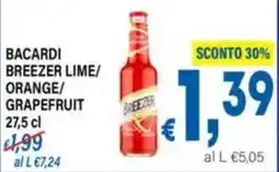 DEM Bacardi Breezer Lime/Orange/Grapefruit offerta