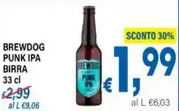 DEM Brewdog Punk IPA Birra offerta