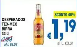 DEM Desperados Tex-Mex Birra offerta