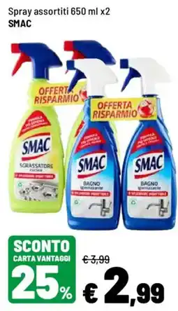 Iper La Grande Spray assortiti SMAC offerta