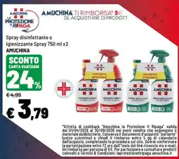 Iper La Grande Spray disinfettante o Igienizzante Spray offerta
