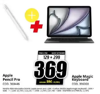 Apple Pencil Pro Apple Magic Keyboard
