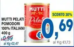 DEM Mutti pelati pomodori offerta