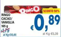 DEM Ringo cacao vaniglia offerta