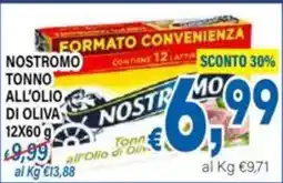 DEM Nostromo tonno all'olio di oliva offerta