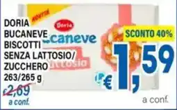 DEM Doria Bucaneve Biscotti senza lattosio/zucchero offerta