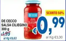 DEM De Cecco salsa ciliegino offerta