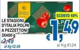 DEM Le stagioni d'Italia polpa a pezzettini offerta