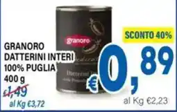 DEM Granoro datterini interi 100% Puglia offerta