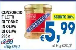 DEM Consorcio filetti di tonno in oliva offerta