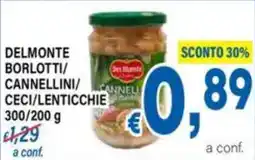 DEM Del Monte borlotti/cannellini/ceci/ lenticchie offerta