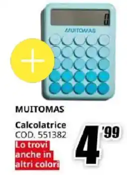 MediaWorld Calcolatrice MUITOMAS offerta