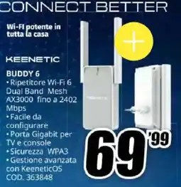 MediaWorld Keenetic Buddy 6 offerta