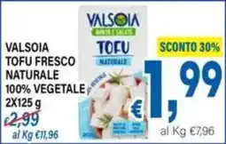 DEM Valsoia tofu fresco naturale offerta