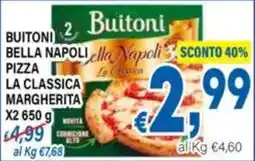 DEM Buitoni Bella Napoli Pizza La Classica Margherita offerta