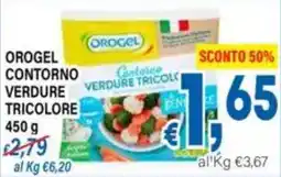 DEM Orogel contorno verdure tricolore offerta