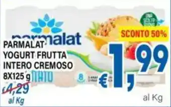 DEM Parmalat Yogurt Frutta Intero Cremoso offerta
