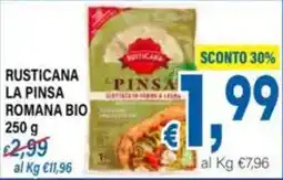 DEM Rusticana la pinsa romana bio offerta