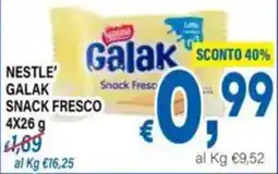 DEM Nestlé Galak Snack Fresco offerta