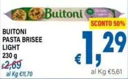 DEM Buitoni pasta brisee light offerta