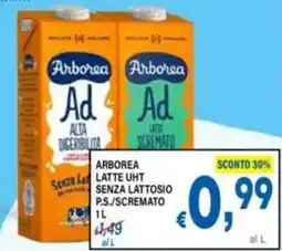 DEM Arborea latte UHT senza lattosio p.s./scremato offerta
