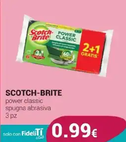 Tigotà Scotch-Brite spugna abrasiva offerta