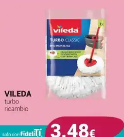 Tigotà Vileda turbo ricambio offerta