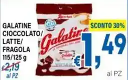 DEM Galatine cioccolato latte fragola offerta