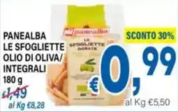 DEM Panealba le sfogliette olio di oliva/ integrali offerta