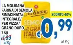 DEM Farina di semola rimacinata integrale per pizza grano duro offerta