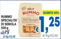 DEM Rummo specialita' di semola offerta