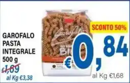 DEM Garofalo pasta integrale offerta
