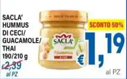 DEM Sacla' hummus di ceci offerta