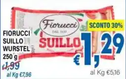 DEM Fiorucci suillo wurstel offerta