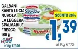DEM Galbani Santa Lucia Nuvola la leggera spalmabile fresco offerta