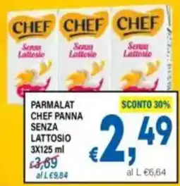 DEM Parmalat Chef Panna senza lattosio offerta