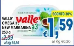 DEM Valle' Omega 3 New Margarina offerta