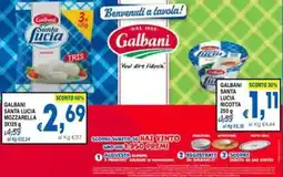 DEM Galbani Santa Lucia Ricotta offerta