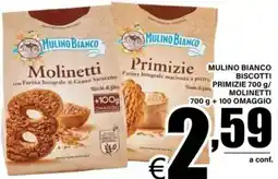 DEM Mulino Bianco Primizie Molinetti offerta