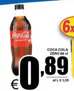 DEM Coca Cola zero zuccheri offerta