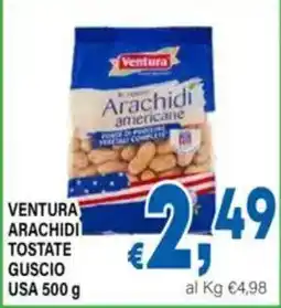 DEM Ventura arachidi tostate guscio offerta
