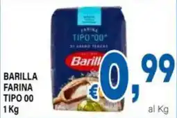 DEM Barilla farina tipo 00 offerta
