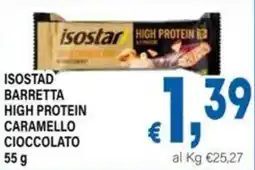 DEM Isostar barretta high protein caramello cioccolato offerta