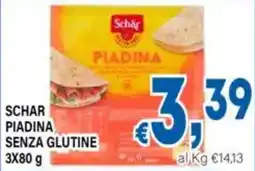 DEM Schar piadina senza glutine offerta