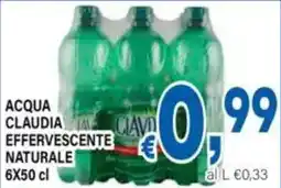 DEM Acqua Claudia effervescente naturale offerta