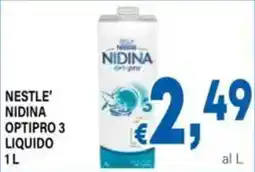 DEM Nestlé Nidina Optipro 3 liquido offerta