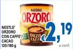 DEM Nestlé Orzoro con caffè / cacao offerta